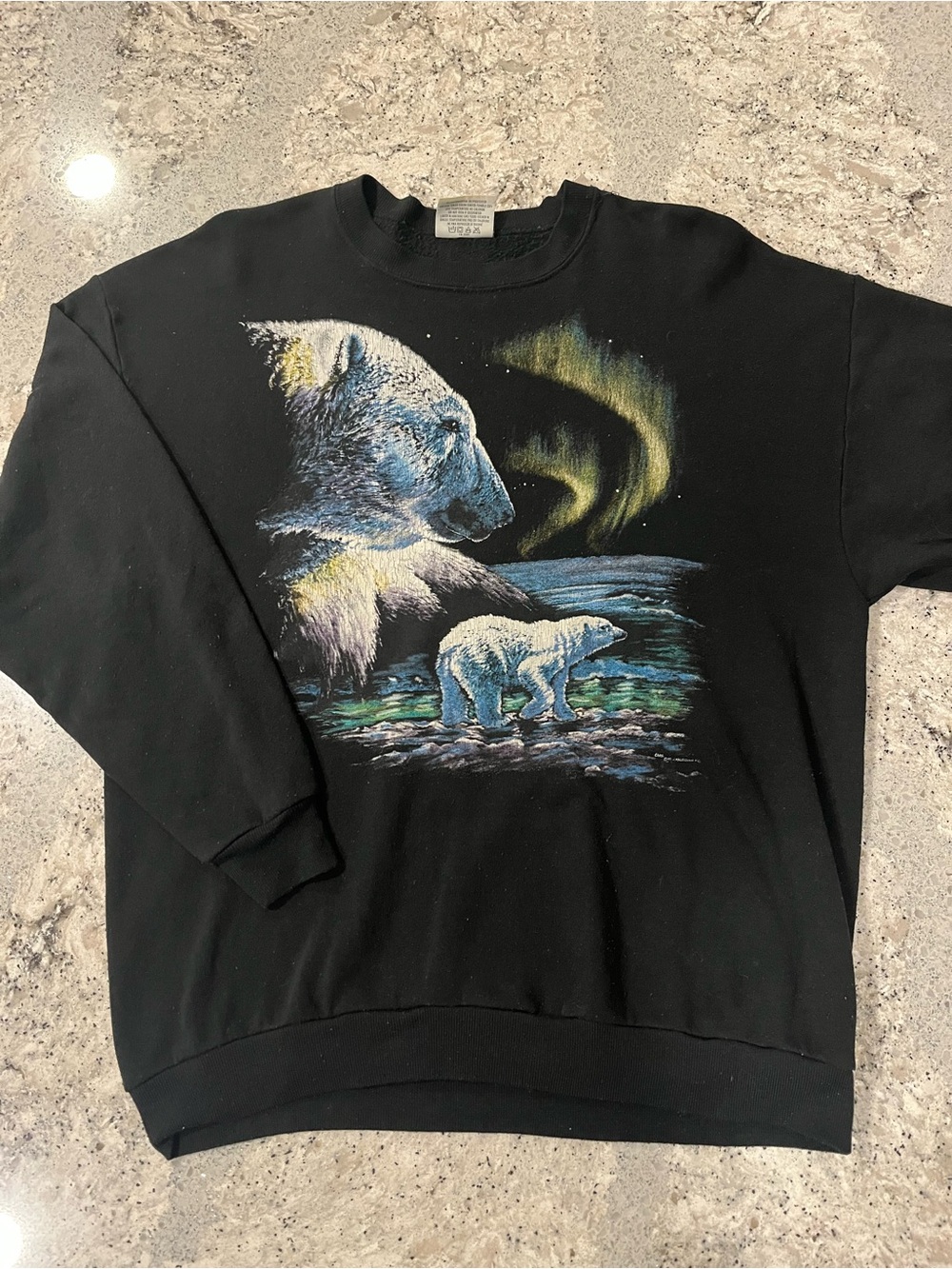 Vintage 1997 Polar Bear Nature Crewneck